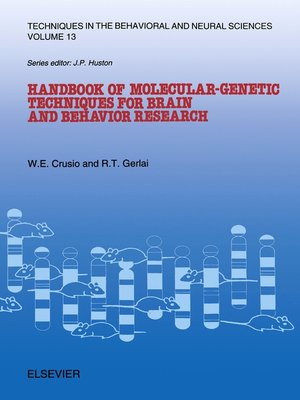 cover image of Handbook of Molecular-Genetic Techniques for Brain and Behavior Research